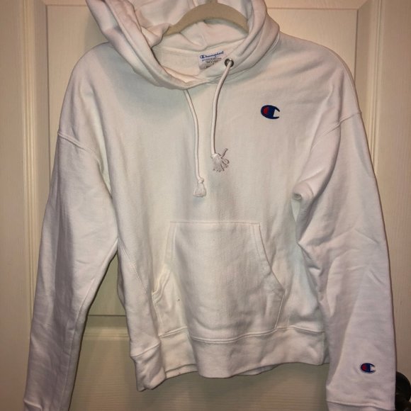 Champion Other - White Champion Cropped Sweatshirt